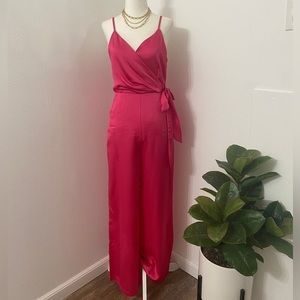 Hot Pink Jumpsuit